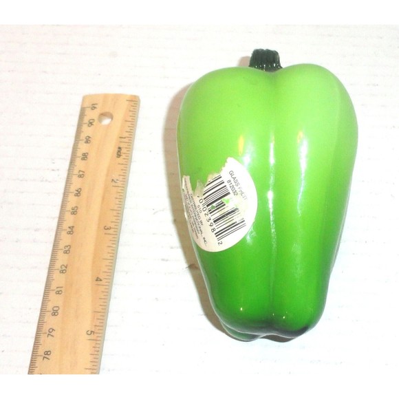 Lot of 5 Murano Style Glass Vegetables Two With Some Damage PLEASE READ - Picture 5 of 8